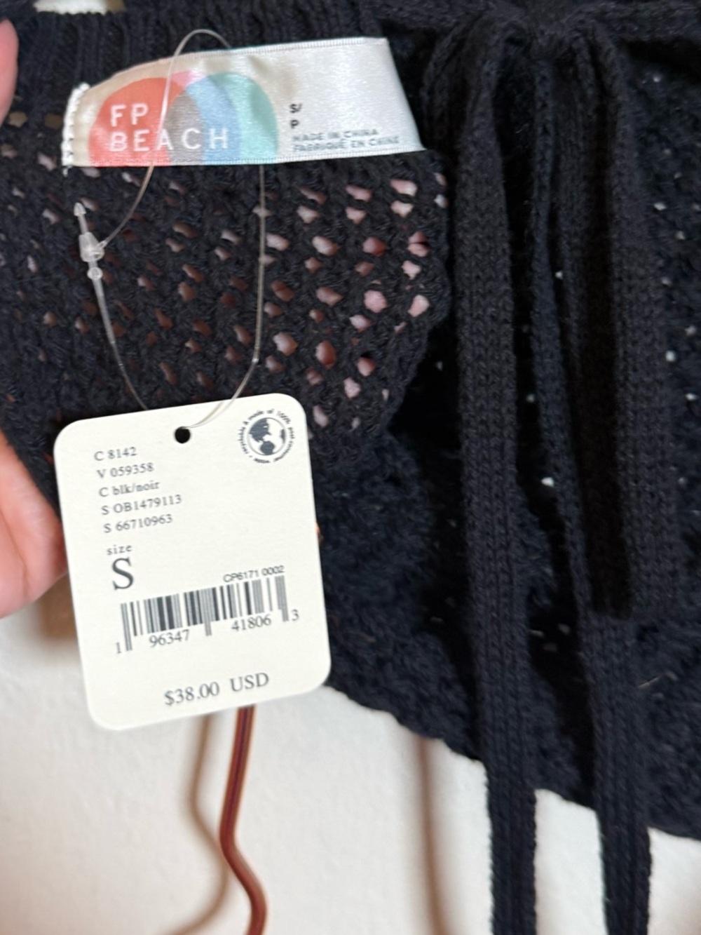 Free People Beach June Fauxchet Sweater Halter Top
Size small - Picture 5 of 6